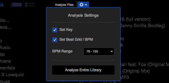 Itunes already analyzed bpm not showing up meaning